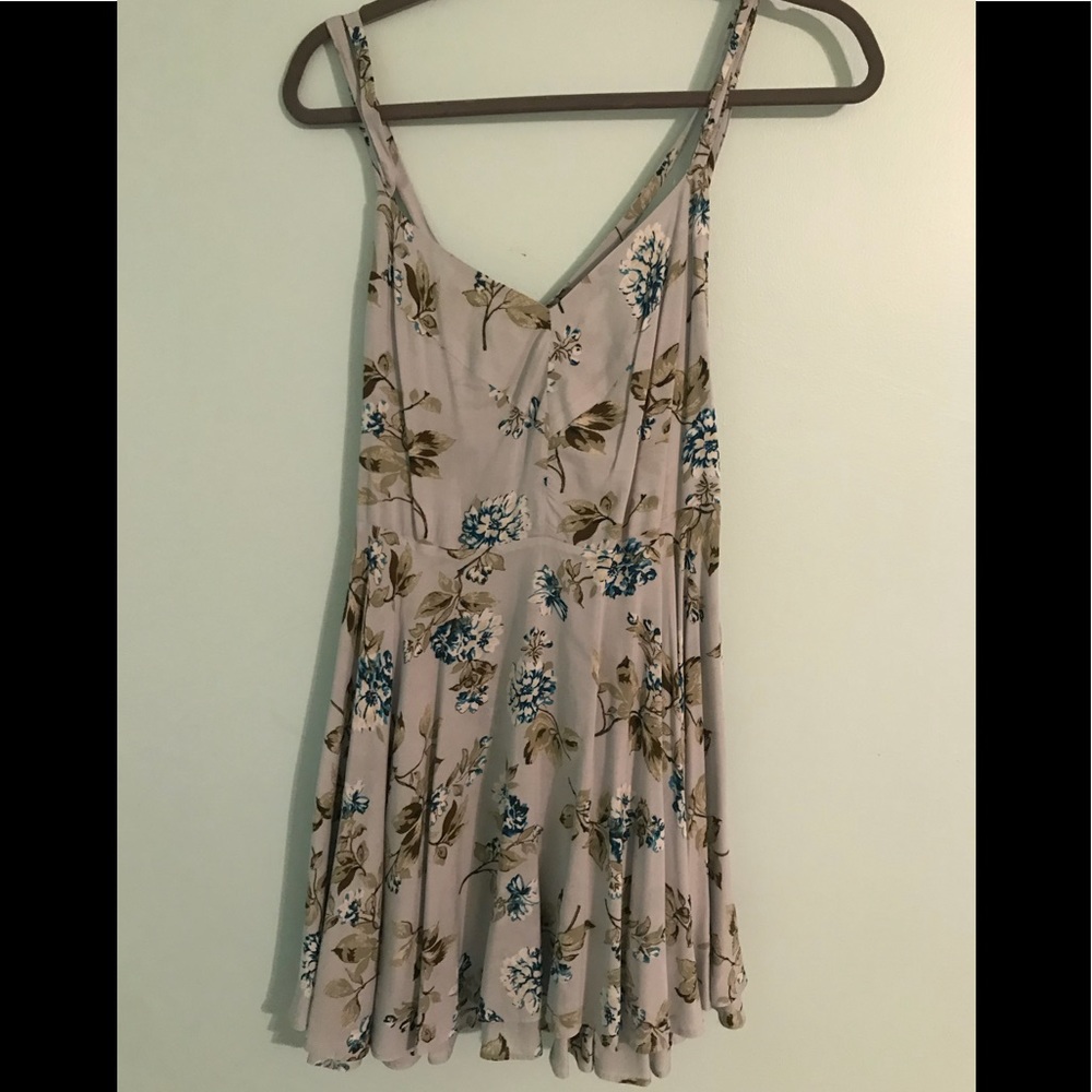 Kimchi Blue Criss-Cross Back Flower Dress